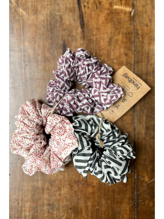 HINDBAG - Lot de 3 Chouchous